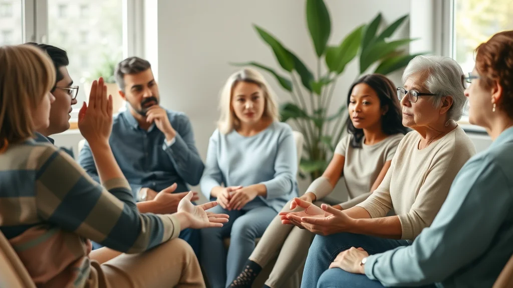 us vs them mentality thoughtful diverse group adults deep conversation community