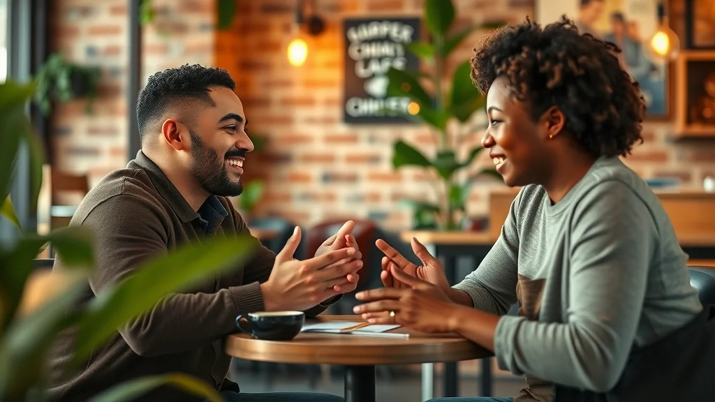 us vs them mentality values dialogue coffee shop discussion