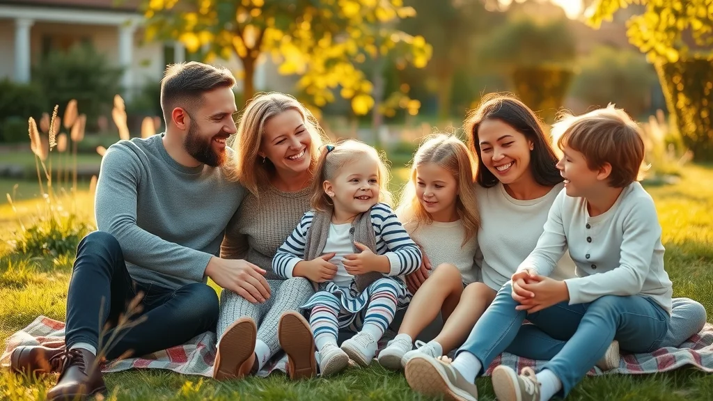 Family enjoying outdoors together with god force always produces results